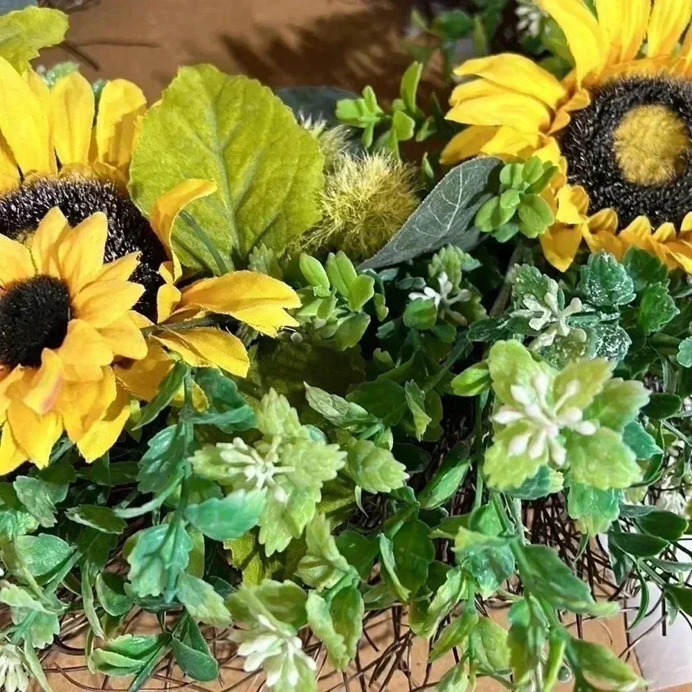 Ashland sunflower wreath